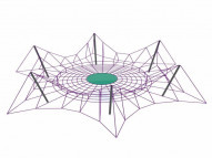 Канатная игровая сетка 4
